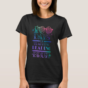 100 Days of School Elementary Student Teacher 100t T-Shirt
