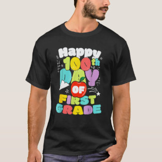 100 Days Of School First Grade Brighter Teacher An T-Shirt