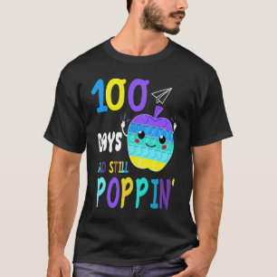 100 Days of School for Fidget Popit  Boys Girls T-Shirt