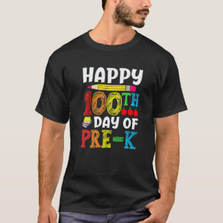 100 Days Of School for Kids and Kindergarten Teach T-Shirt