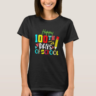 100 Days Of School for Kids and Kindergarten Teach T-Shirt