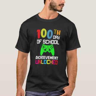100 Days Of School for Kids and Kindergarten Teach T-Shirt