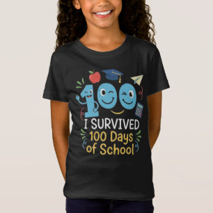 100 Days of School   Fun School Celebration T-Shirt