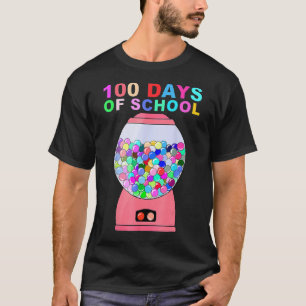 100 Days Of School Gumball Machine For Kids Or Tea T-Shirt
