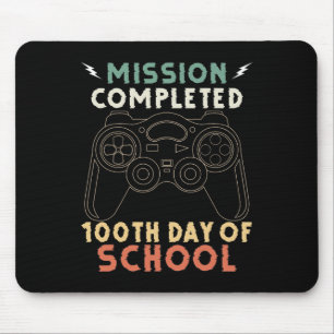 100 Days Of School Happy 100th Day Of School Mouse Pad