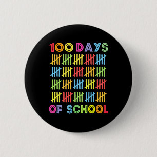 100 Days of School  Kids 100th Day of School Costu 6 Cm Round Badge