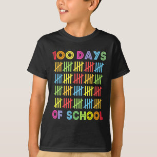 100 Days of School Kids 100th Day of School Costu T-Shirt