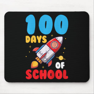100 Days Of School Kids 100th Day Of School  Mouse Pad