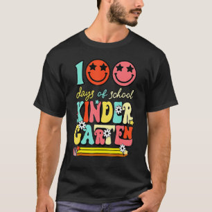 100 Days Of School Kindergarten Teacher Smarter Ha T-Shirt