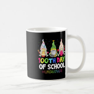 100 Days Of School Lunch Lady Gnome Gnomies Cafete Coffee Mug