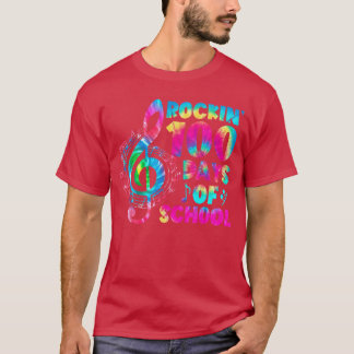 100 Days Of School Musiceacher Student Gifts 100th T-Shirt