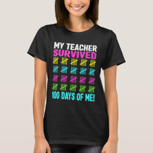 100 Days Of School Shirt Girls Kids 100th Day Of