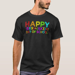 100 Days Of School Shirts, Math Teacher Mathematic T-Shirt