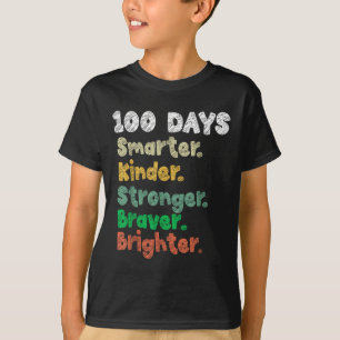 100 Days Of School Smarter 100th Days Of School T-Shirt