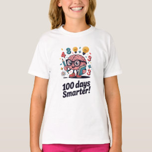 100 Days Of School Smarter Smarter T-Shirt