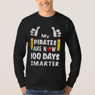 100 Days Of School Spirit Mascot For Pirates Teac T-Shirt