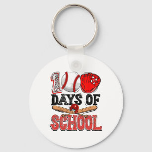 100 Days Of School Sports Game Bysebyll Player Stu Key Ring