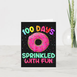 100 Days Of School Sprinkled With Fun2 Card