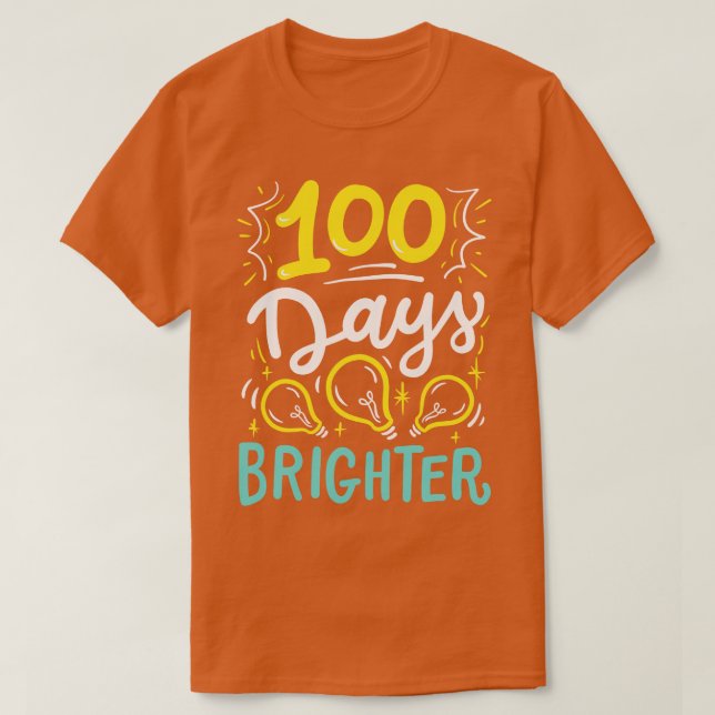100 Days of School Student T-Shirt (Design Front)