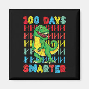 100 Days Of School T-rex 100th Day Of School Magnet