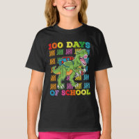 100 Days Of School T Rex Dinosaur Teacher Student