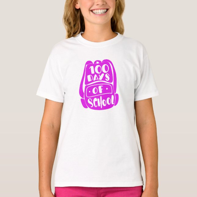100 days of school T-Shirt (Front)
