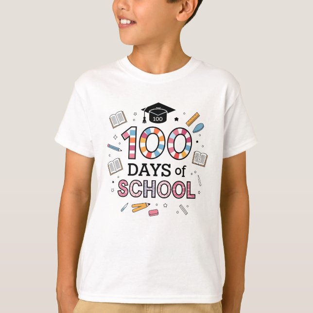 100 days of school T-Shirt (Front)