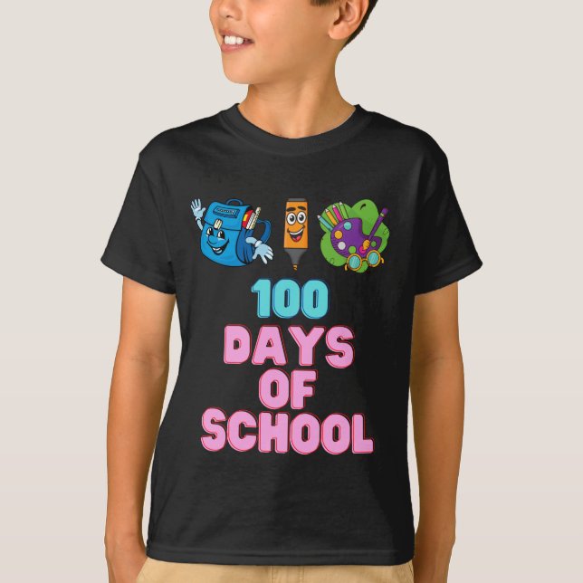 100 days of school T-Shirt (Front)