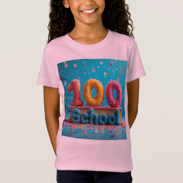 100 days of school T-Shirt (Front)