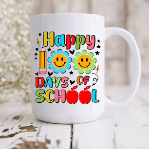 100 days of school. teacher appreciation .teacher coffee mug