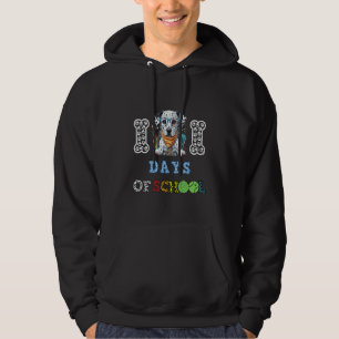 100 Days of School Teacher Dalmatian Dog Boys Girl Hoodie