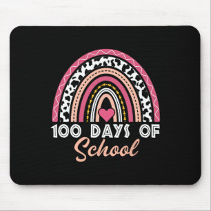 100 Days Of School Teacher Kids 100th Day Of Schoo Mouse Pad