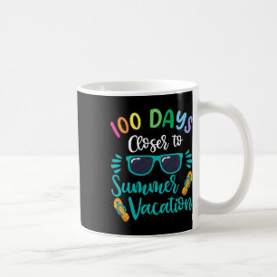 100 Days Of School Teacher Shirt Coffee Mug