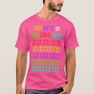 100 Days of School Teacher Student 8 T-Shirt