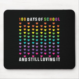 100 Days Of School Teacher Student Men Women Kids  Mouse Pad