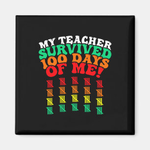 100 Days Of School Tee Kids 100th Day Of School Co Magnet
