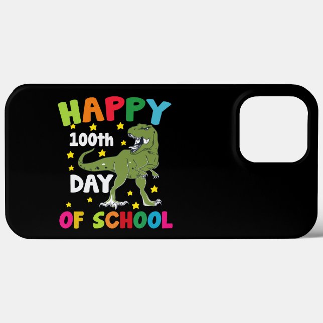 100 Days Of School Trex 100th Day of School  Case-Mate iPhone Case (Back (Horizontal))