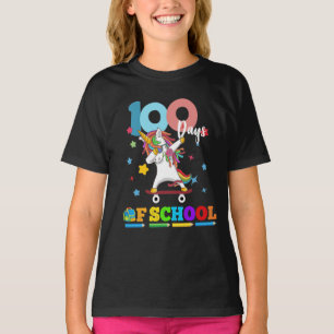 100 Days Of School Unicorn Lover T-Shirt