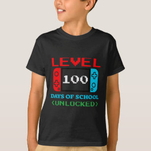 100 Days Of School Unlocked 3 T-Shirt