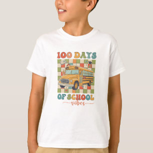 100 Days Of School Vibes T-Shirt
