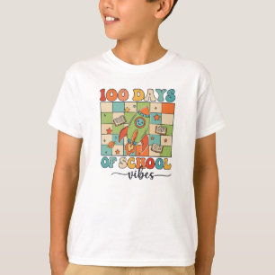 100 Days Of School Vibes T-Shirt