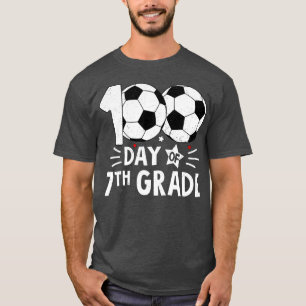100 Days Of Seventh Grade Teacher 100th Day Of Sch T-Shirt