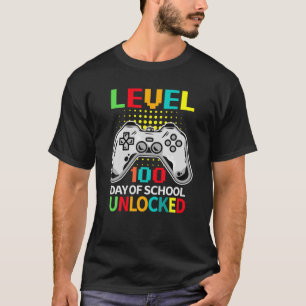 100 Days School Video Gaming 100Th Day Teacher Stu T-Shirt