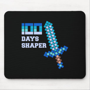 100 Days Shaper Fun 100 Days Of School Outfit For Mouse Pad