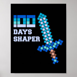 100 Days Shaper Fun 100 Days Of School Outfit For Poster