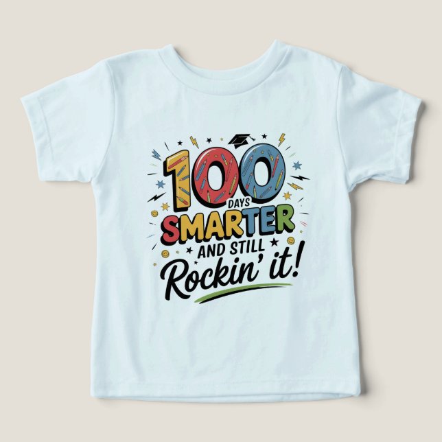 100 Days Smarter and Still Rockin’ It (Design Front)