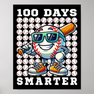 100 Days Smarter Bysebyll Byt 100 Days Of School B Poster
