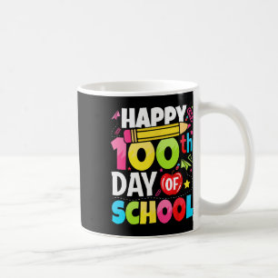 100 Days Smarter Child 100th Day Of School Rainbow Coffee Mug