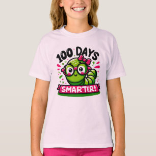 100 Days Smarter Girl's T-shirt