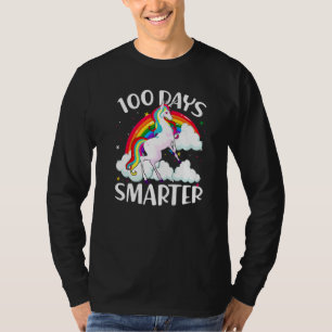 100 Days Smarter Happy 100th Day Of School Cute Un T-Shirt